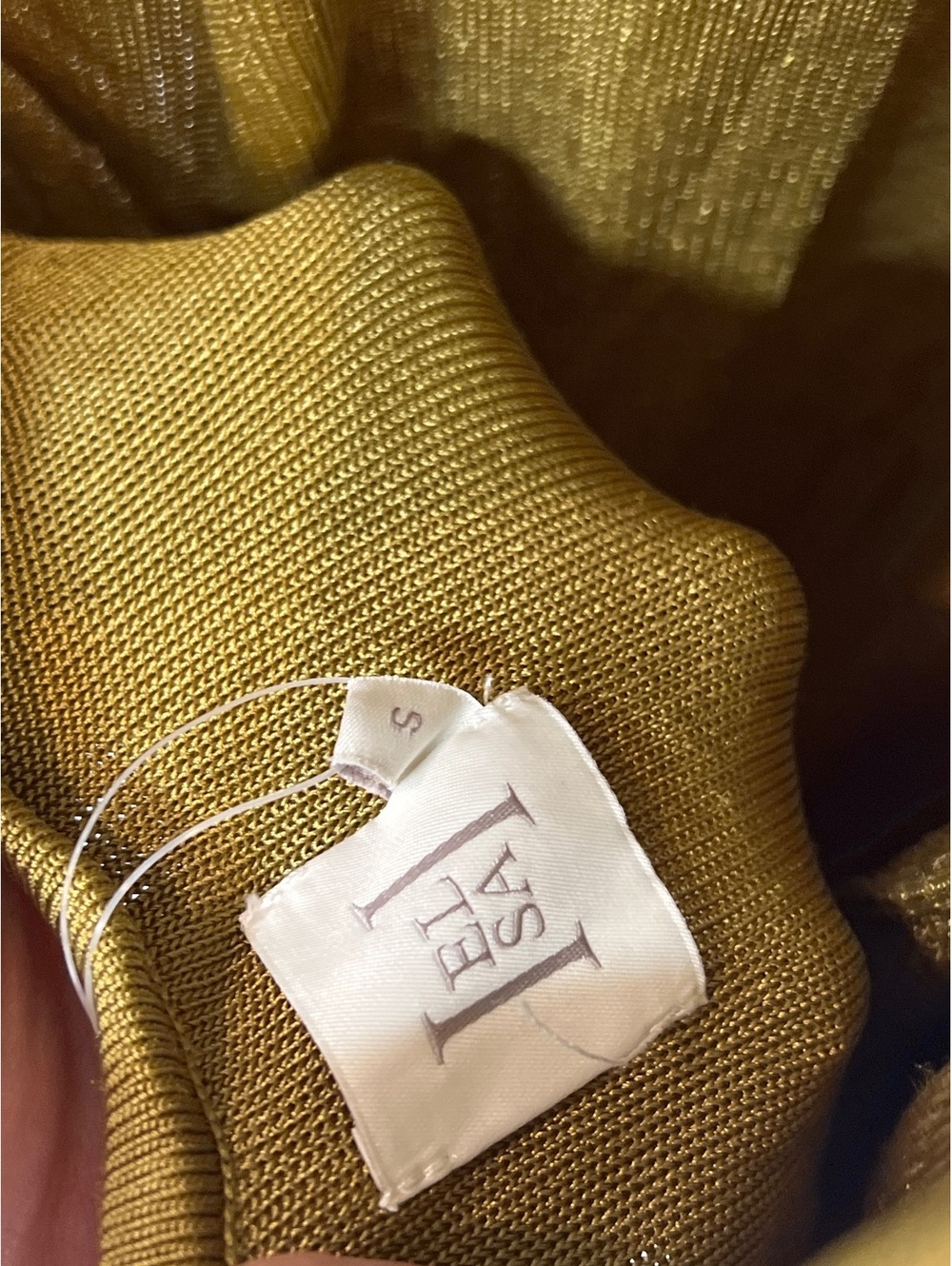 Helsa Novie Maxi Knit Dress in Burnished Gold - Picture 5 of 8